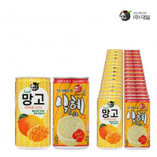 참맑은 망고175&식혜175ml X 각15개 (총30개)