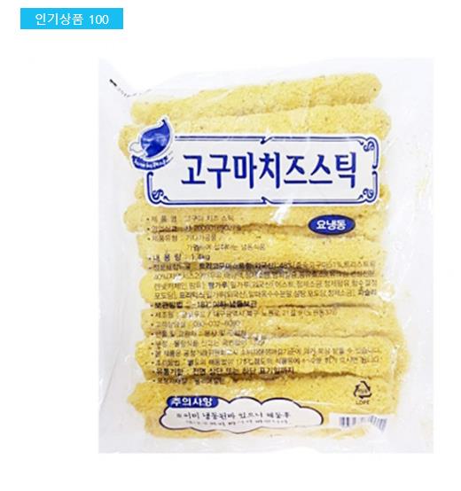 롱롱 고구마치즈스틱 1.4kg (70g x 20개)