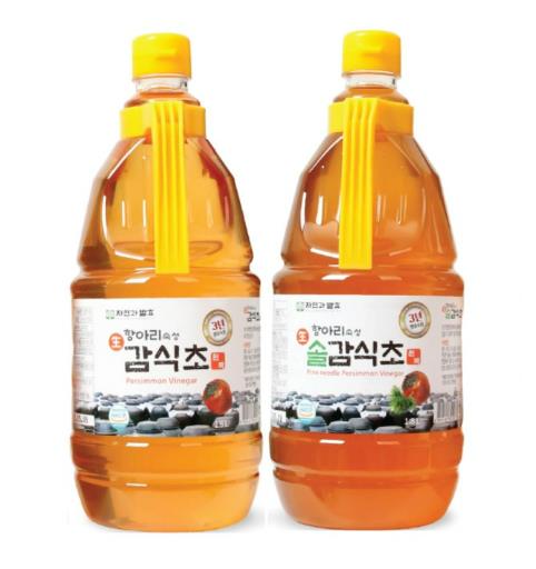 자연과발효 3년숙성 자연발효 감식초 솔잎감식초 1.8L 1병 항아리숙성